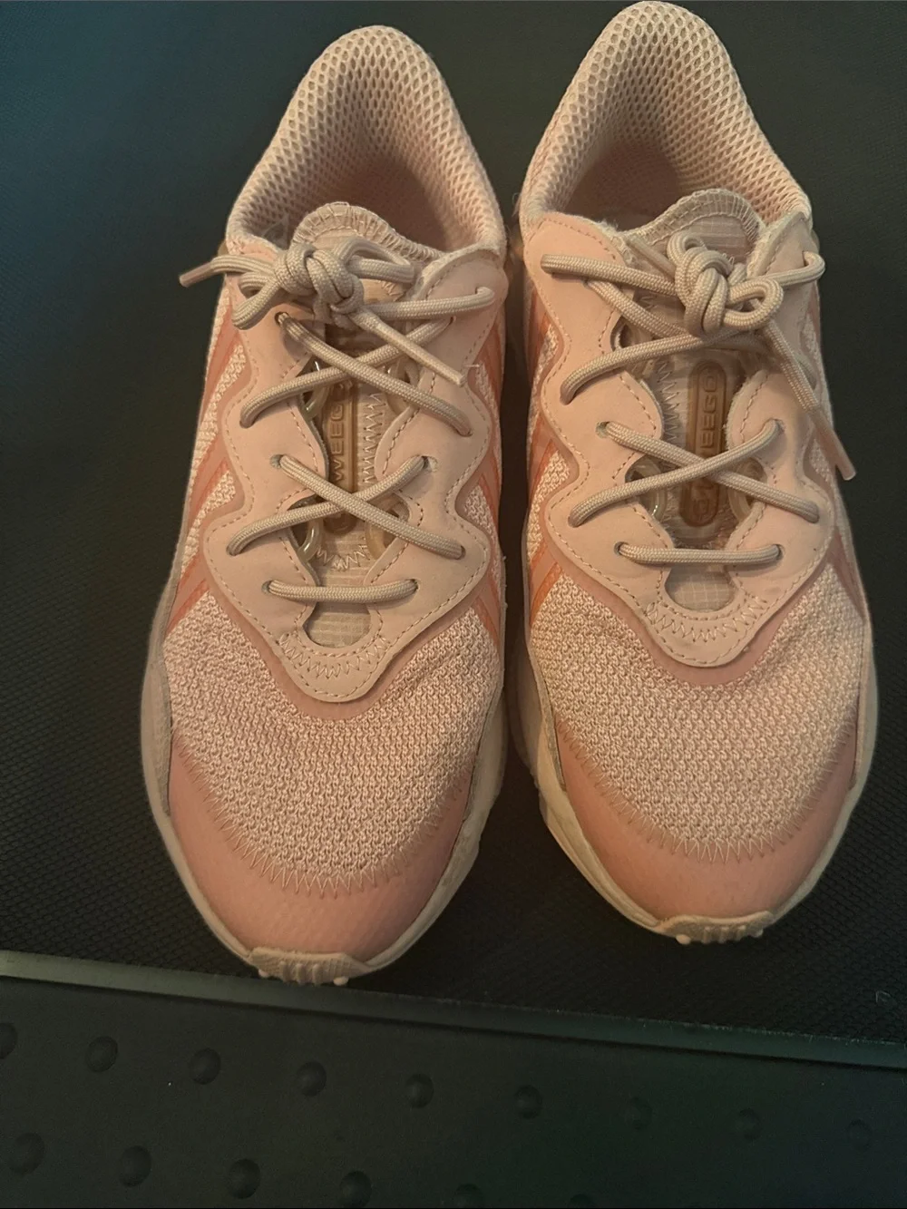adidas Women’s Pink Mesh Retro Runner Sneakers